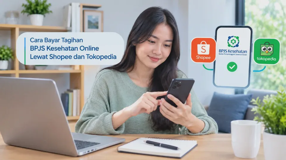 Cara Bayar Tagihan BPJS Kesehatan Online Lewat Shopee dan Tokopedia