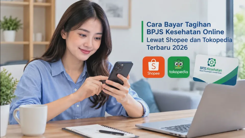 Cara Bayar Tagihan BPJS Kesehatan Online Lewat Shopee dan Tokopedia Terbaru 2026
