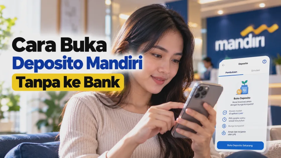Cara Buka Deposito Mandiri Tanpa ke Bank Lewat Aplikasi Livin' Terbaru 2026