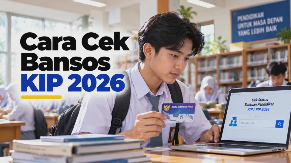 Cara Cek Bansos KIP 2026 Lewat HP, Cek Status Penerima dan Pencairan Bantuan