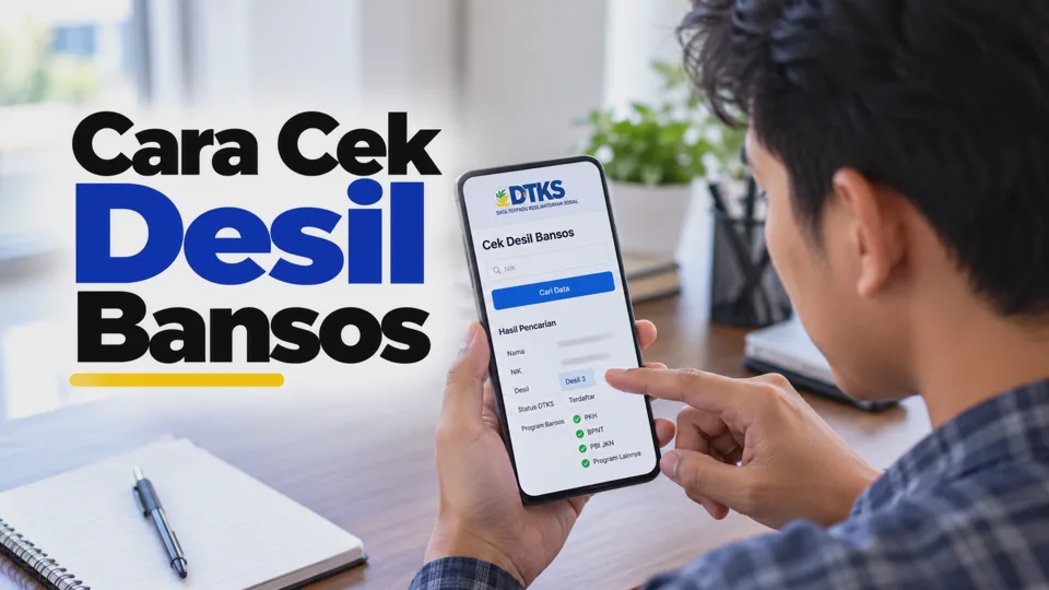 Cara Cek Desil Bansos Secara Online Lewat HP Menggunakan NIK KTP