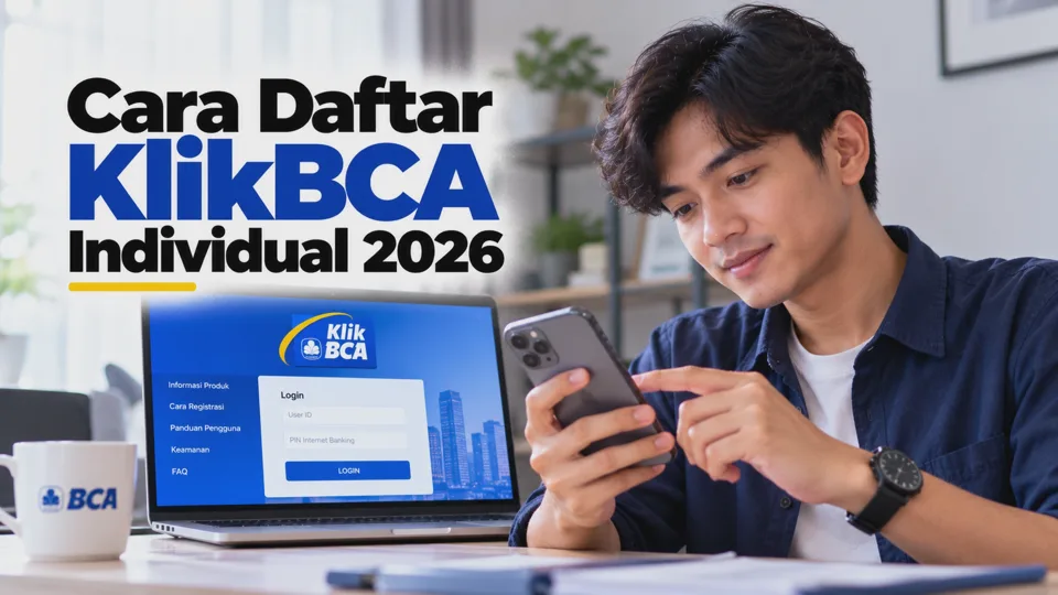 Cara Daftar KlikBCA Individual 2026, Cek Syarat dan Langkah Aktivasi Layanan