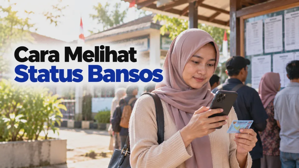 Cara Melihat Status Bansos 2026 Lewat HP Menggunakan NIK KTP di Situs Resmi Kemensos