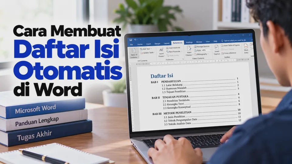 Cara Membuat Daftar Isi Otomatis di Word untuk Skripsi dan Makalah