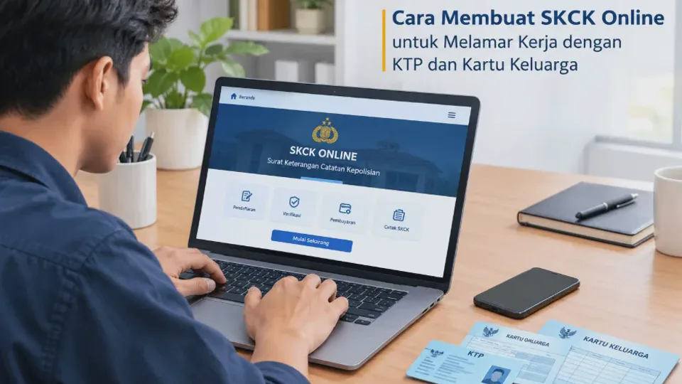 Cara Membuat SKCK Online untuk Melamar Kerja dengan KTP dan Kartu Keluarga