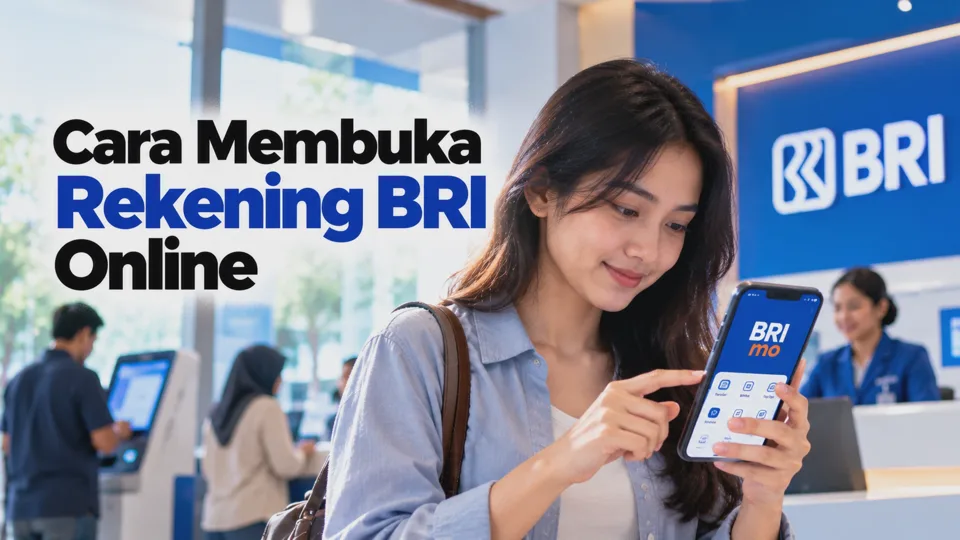 Cara Membuka Rekening BRI Online Lewat HP Tanpa ke Bank Beserta Syaratnya