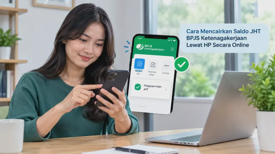 Cara Mencairkan Saldo JHT BPJS Ketenagakerjaan Lewat HP Secara Online