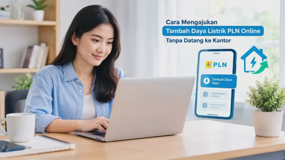 Cara Mengajukan Tambah Daya Listrik PLN Online Tanpa Datang ke Kantor