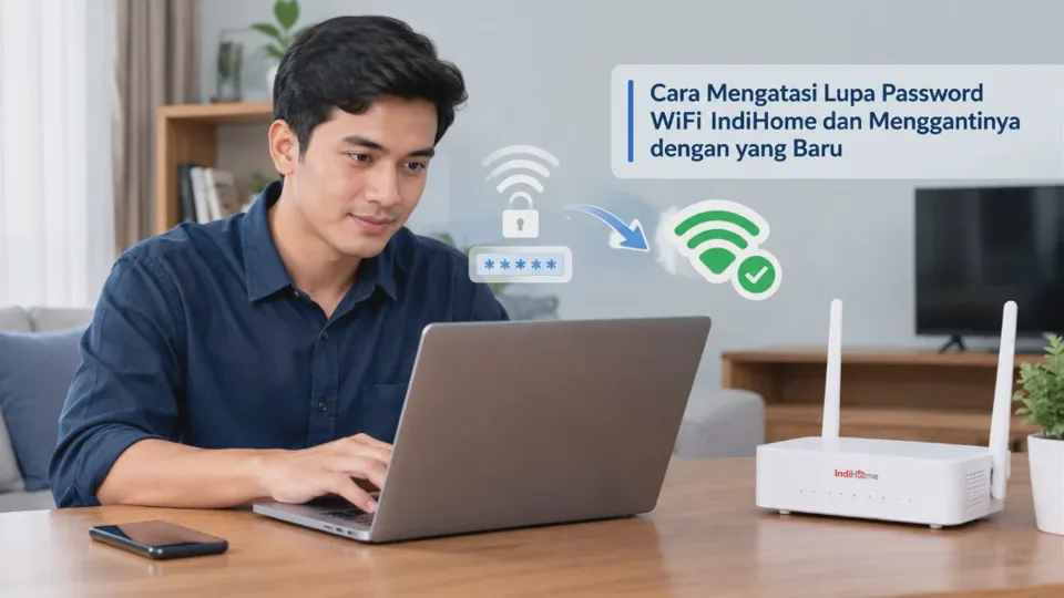 Cara Mengatasi Lupa Password WiFi IndiHome dan Menggantinya dengan yang Baru