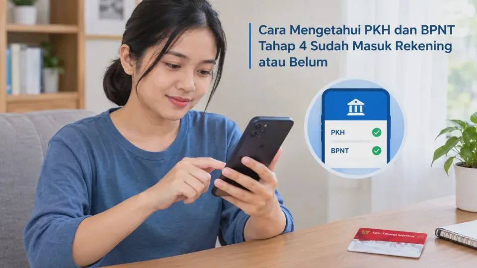 Cara Mengetahui PKH dan BPNT Tahap 4 Sudah Masuk Rekening atau Belum