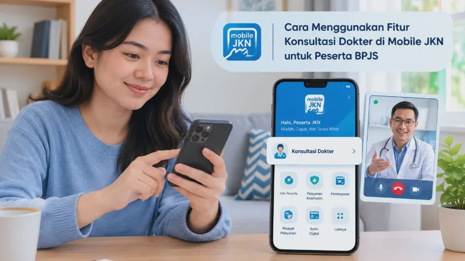 Cara Menggunakan Fitur Konsultasi Dokter di Mobile JKN untuk Peserta BPJS