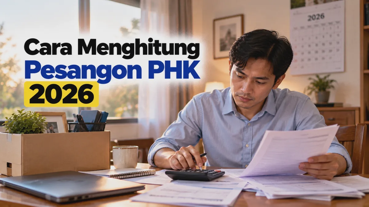 Cara Menghitung Pesangon PHK 2026 Berdasarkan Masa Kerja dan Gaji Terakhir