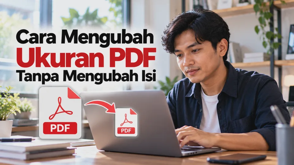 Cara Mengubah Ukuran PDF Tanpa Mengubah Isi Dokumen Lewat HP dan Laptop