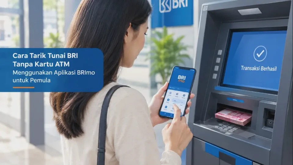 Cara Tarik Tunai BRI Tanpa Kartu ATM Menggunakan Aplikasi BRImo untuk Pemula