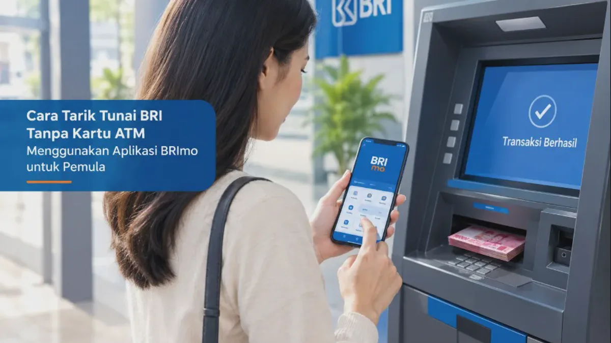 Cara Tarik Tunai BRI Tanpa Kartu ATM Menggunakan Aplikasi BRImo untuk Pemula