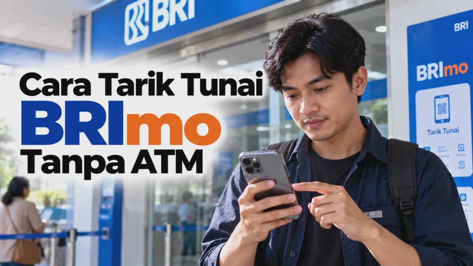 Cara Tarik Tunai BRImo Tanpa Kartu ATM di ATM BRI Lewat HP