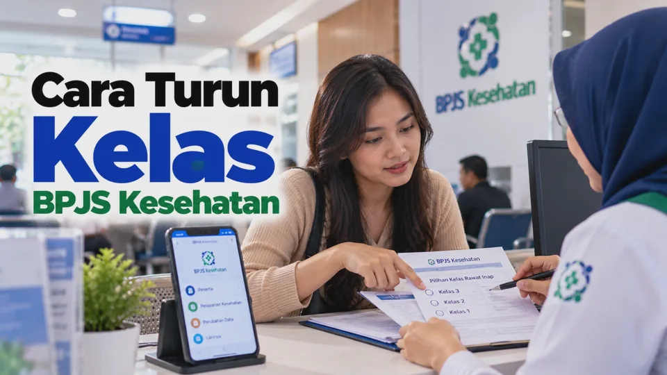 Cara Turun Kelas BPJS Kesehatan dari Kelas 1 ke Kelas 2 atau 3 Secara Online