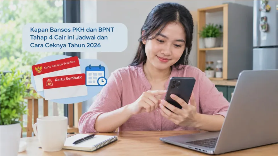 Kapan Bansos PKH dan BPNT Tahap 4 Cair Ini Jadwal dan Cara Ceknya Tahun 2026