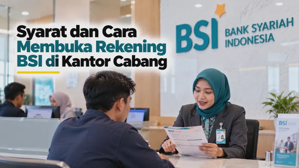 Syarat dan Cara Membuka Rekening BSI di Kantor Cabang Terbaru 2026